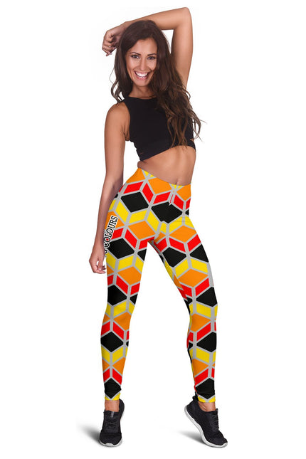 Coffee and Colours Women's Leggings - Carbone's Marketplace