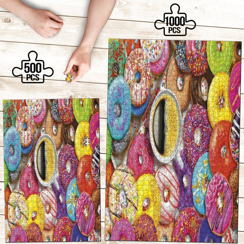 Coffee & Donuts Jigsaw Puzzle - Carbone&