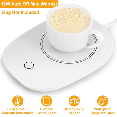 Coffee Mug Warmer Cup Warmer Auto Shut Off Coffee Tea Milk Electric Heater Pad Office Home Desk Coffee Mug Warmer - Carbone's Marketplace