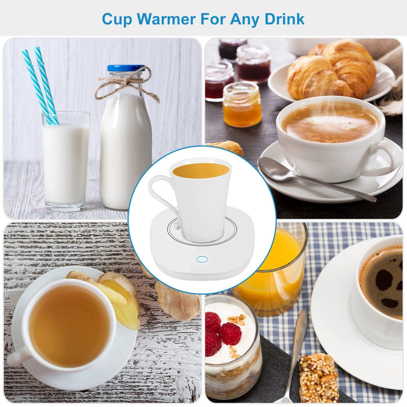 Coffee Mug Warmer Cup Warmer Auto Shut Off Coffee Tea Milk Electric Heater Pad Office Home Desk Coffee Mug Warmer - Carbone&