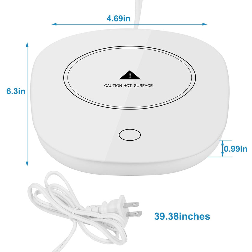 Coffee Mug Warmer Cup Warmer Auto Shut Off Coffee Tea Milk Electric Heater Pad Office Home Desk Coffee Mug Warmer - Carbone's Marketplace