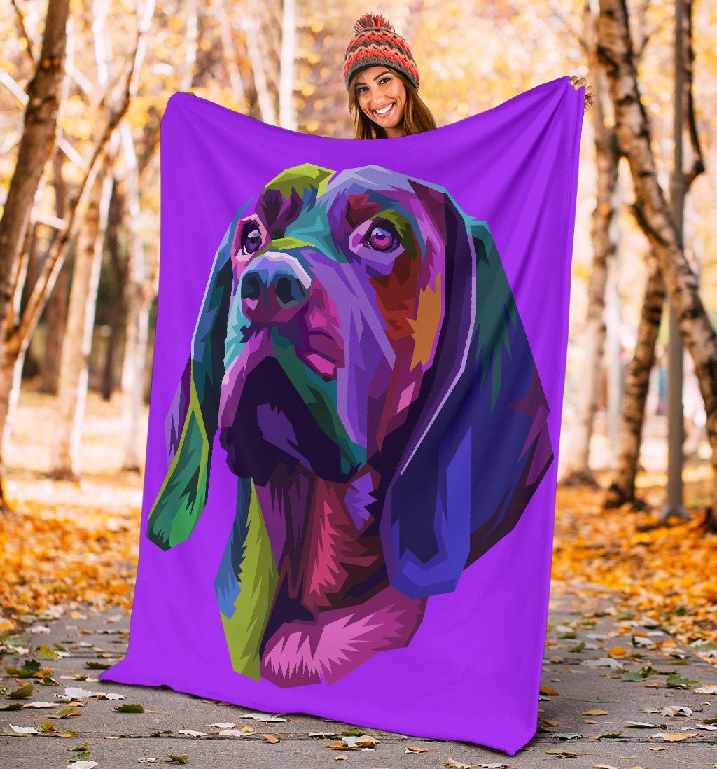 colorful dog head pop art style - Carbone's Marketplace