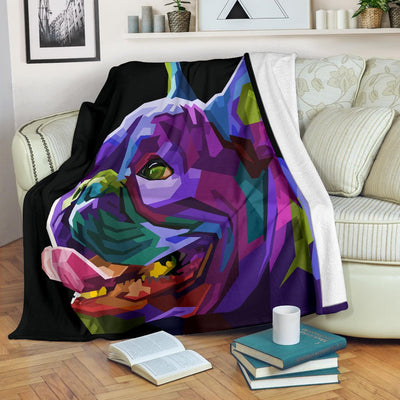 colorful french bulldog geometric pop art - Carbone's Marketplace