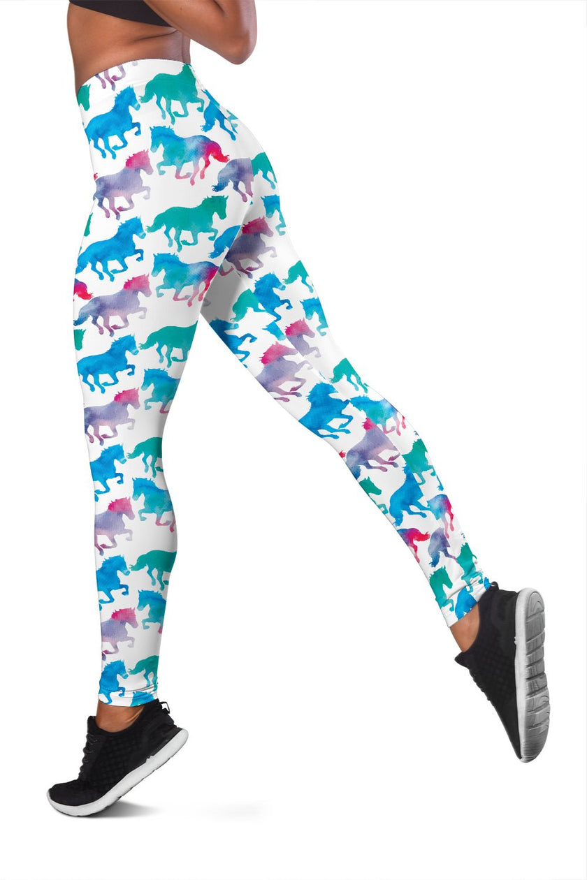 Colorful Horse Leggings - Carbone's Marketplace