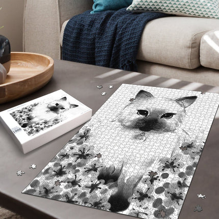 Colour Your Own Kitty Jigsaw Puzzle - Carbone's Marketplace