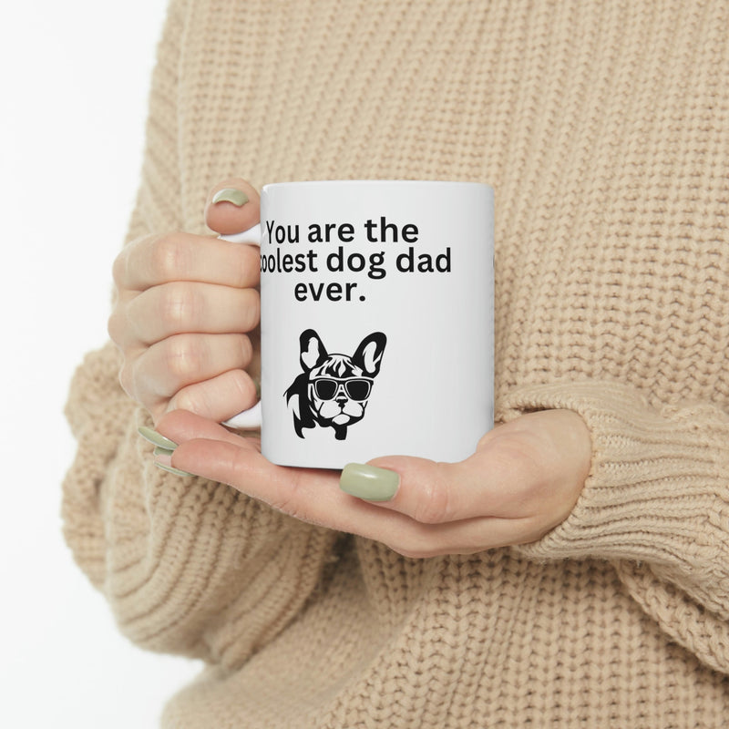 Coolest Dog Dad Mug 11oz - Carbone&