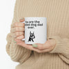 Coolest Dog Dad Mug 11oz - Carbone's Marketplace