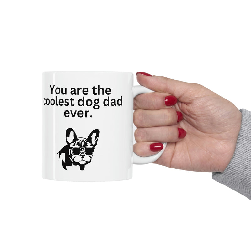 Coolest Dog Dad Mug 11oz - Carbone&