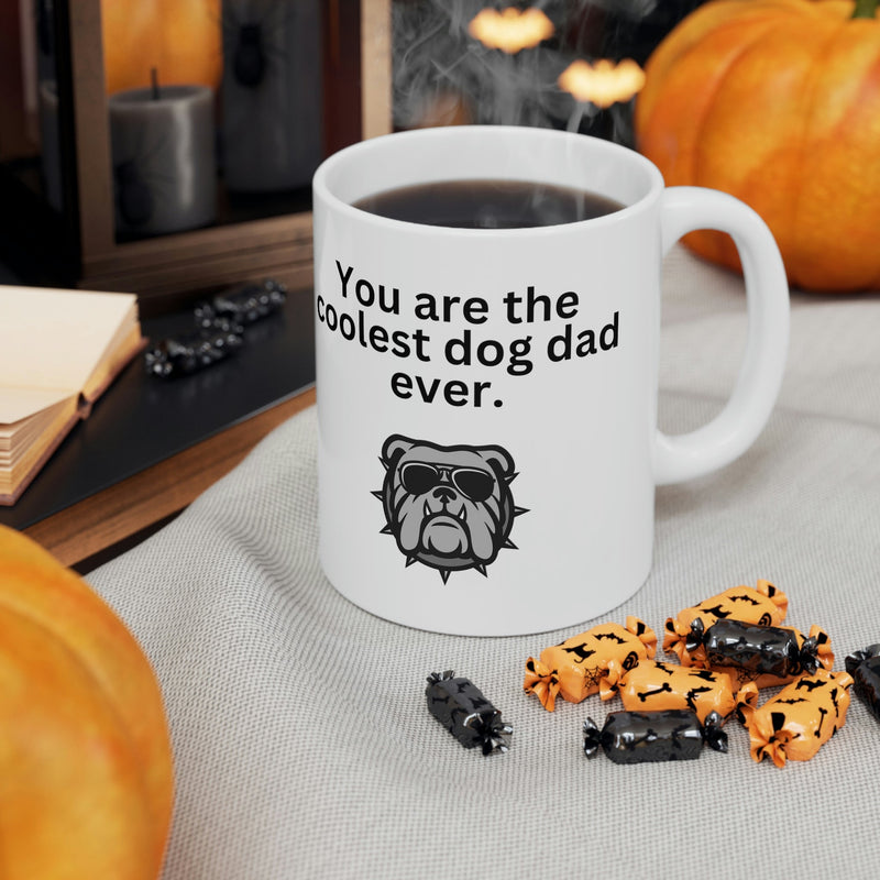 Coolest Dog Dad Mug 11oz - Carbone&