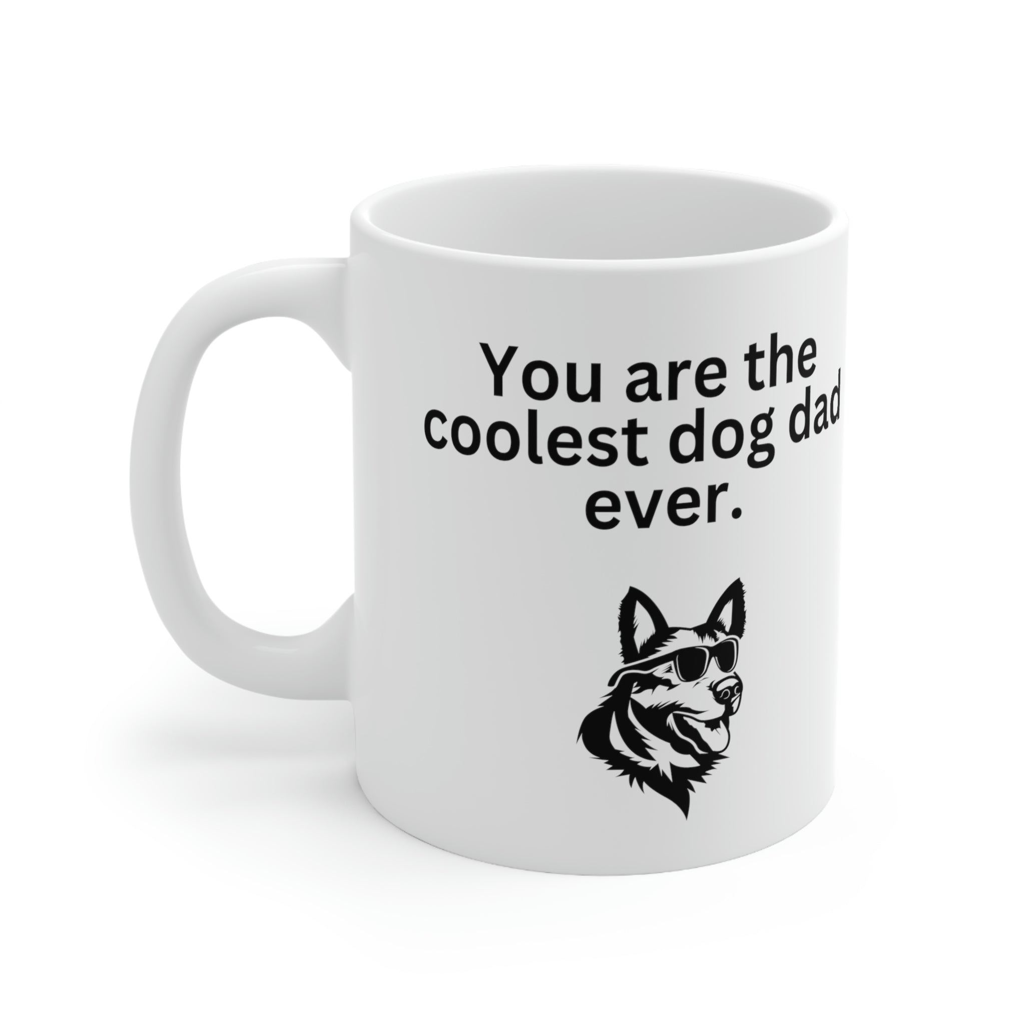 Coolest Dog Dad Mug 11oz - Carbone's Marketplace