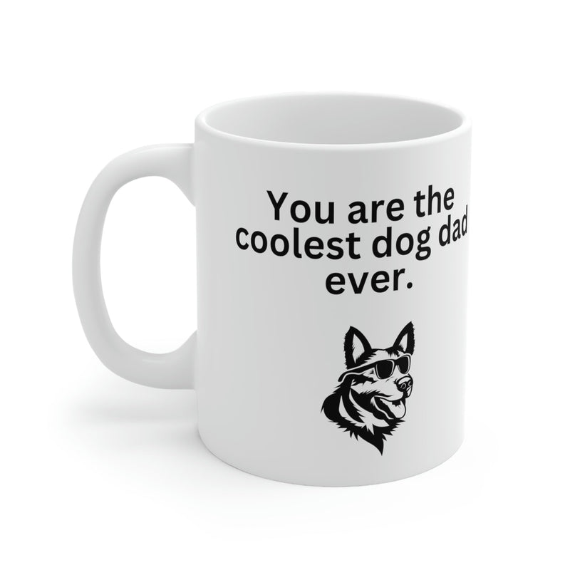 Coolest Dog Dad Mug 11oz - Carbone&