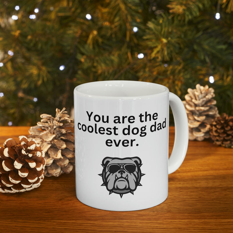 Coolest Dog Dad Mug 11oz - Carbone&