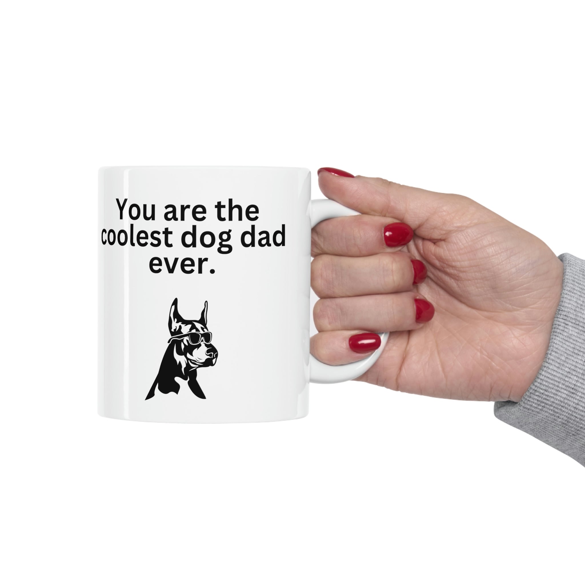 Coolest Dog Dad Mug 11oz - Carbone's Marketplace