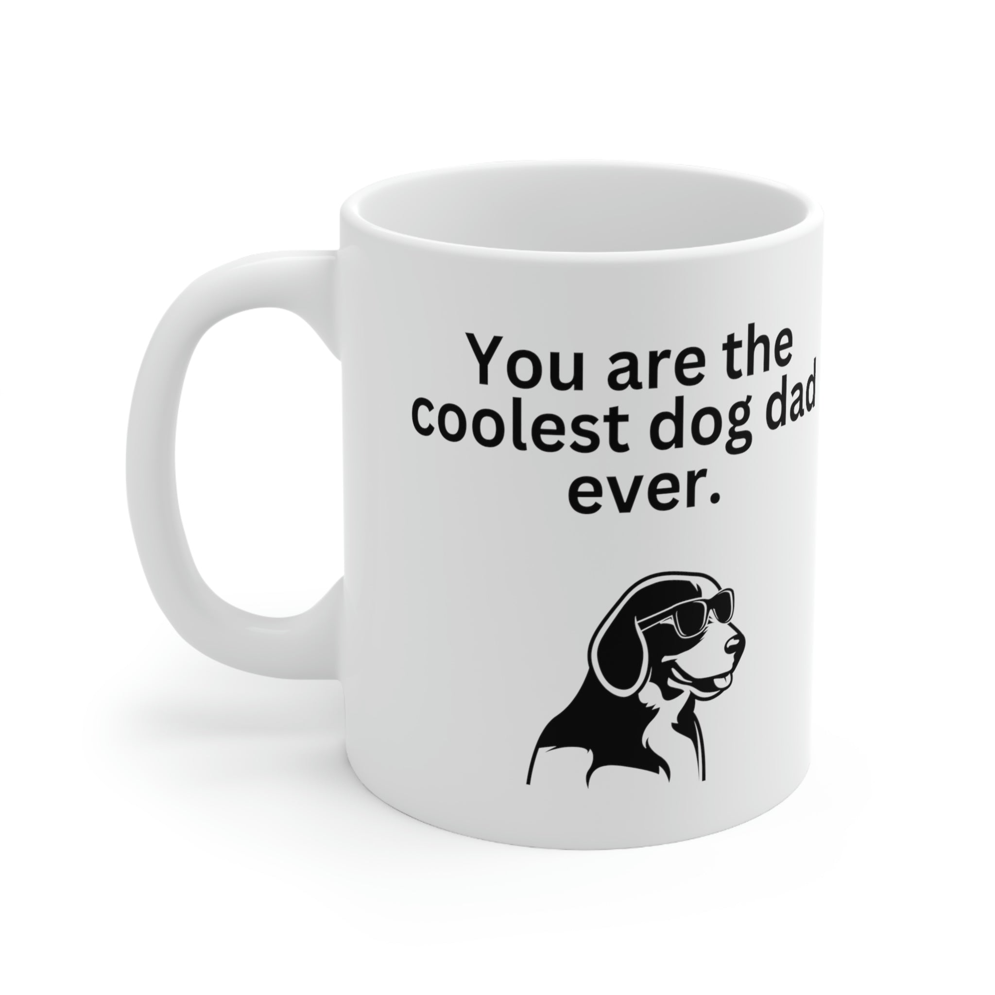 Coolest Dog Dad Mug 11oz - Carbone's Marketplace