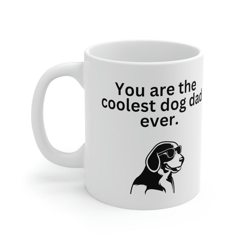 Coolest Dog Dad Mug 11oz - Carbone&