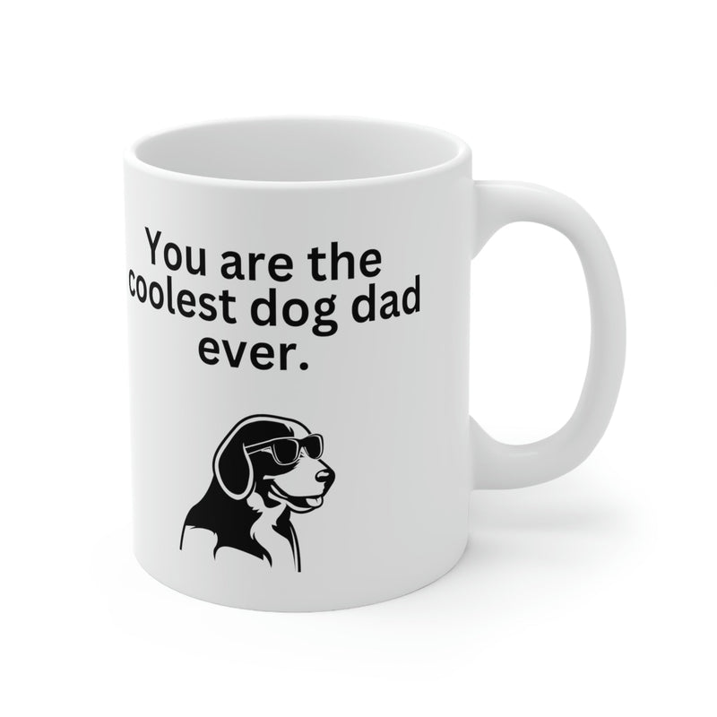 Coolest Dog Dad Mug 11oz - Carbone&