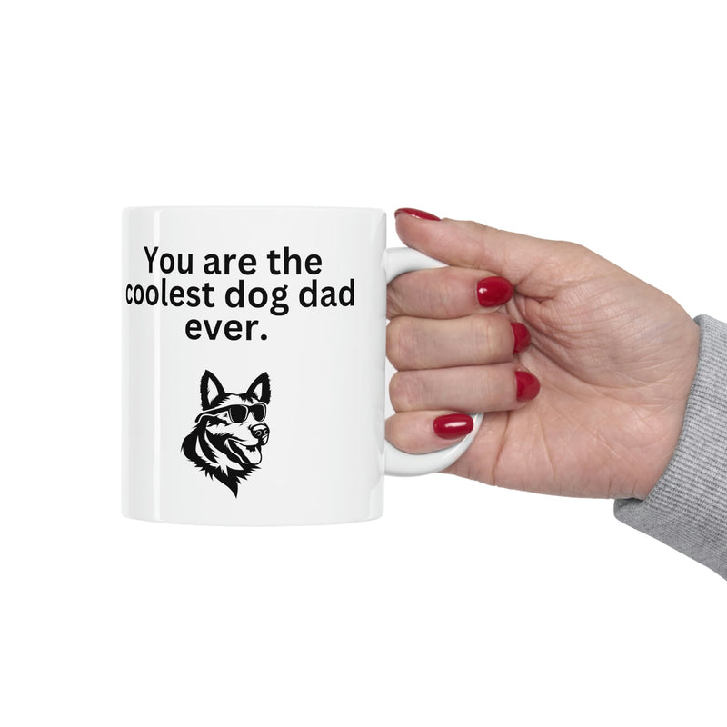 Coolest Dog Dad Mug 11oz - Carbone&