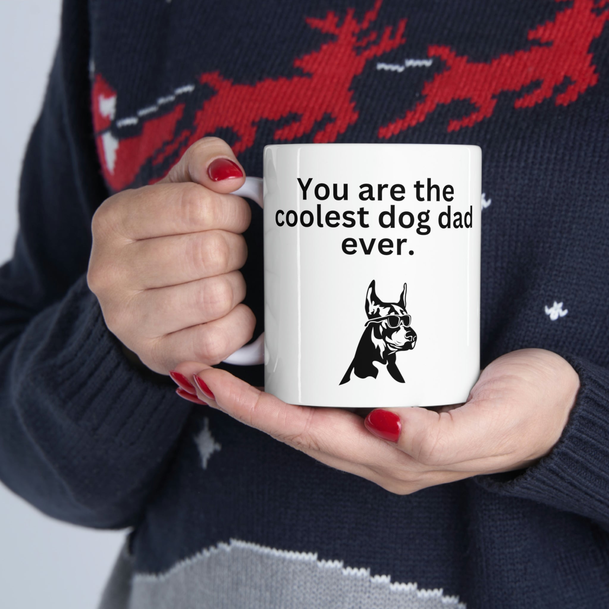 Coolest Dog Dad Mug 11oz - Carbone's Marketplace