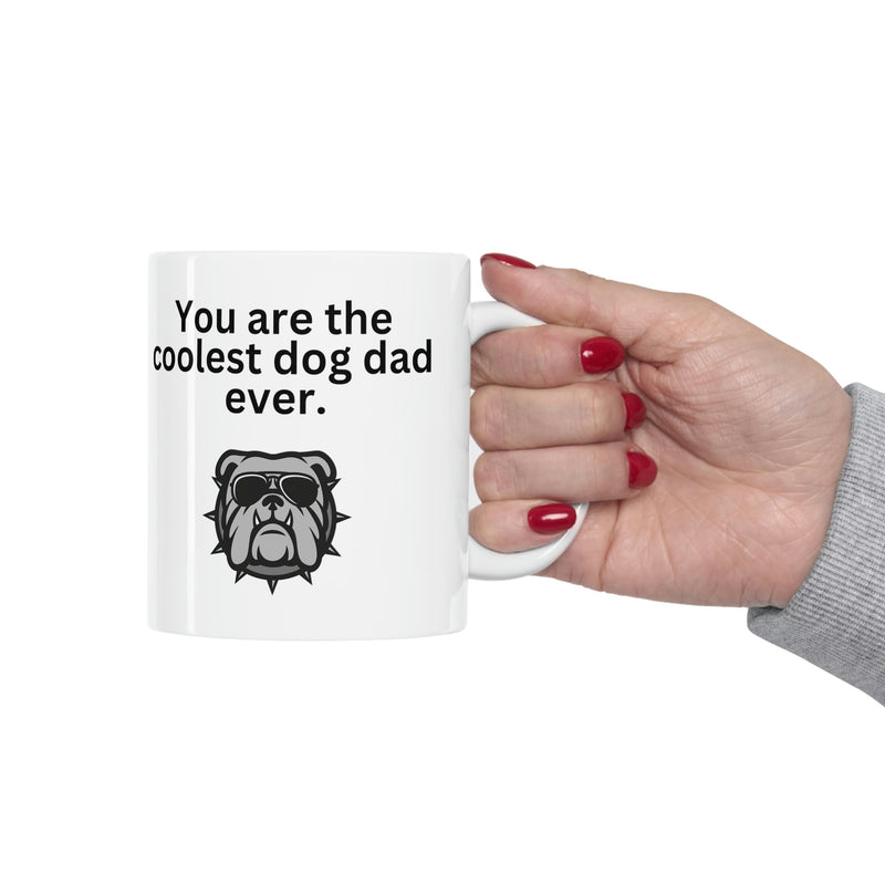 Coolest Dog Dad Mug 11oz - Carbone&