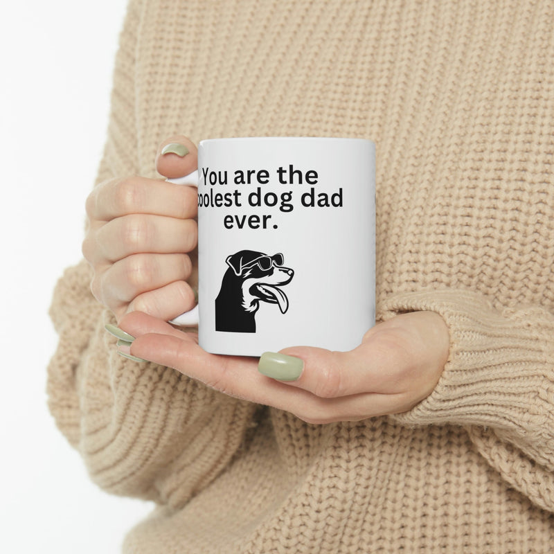 Coolest Dog Dad Mug 11oz - Carbone&