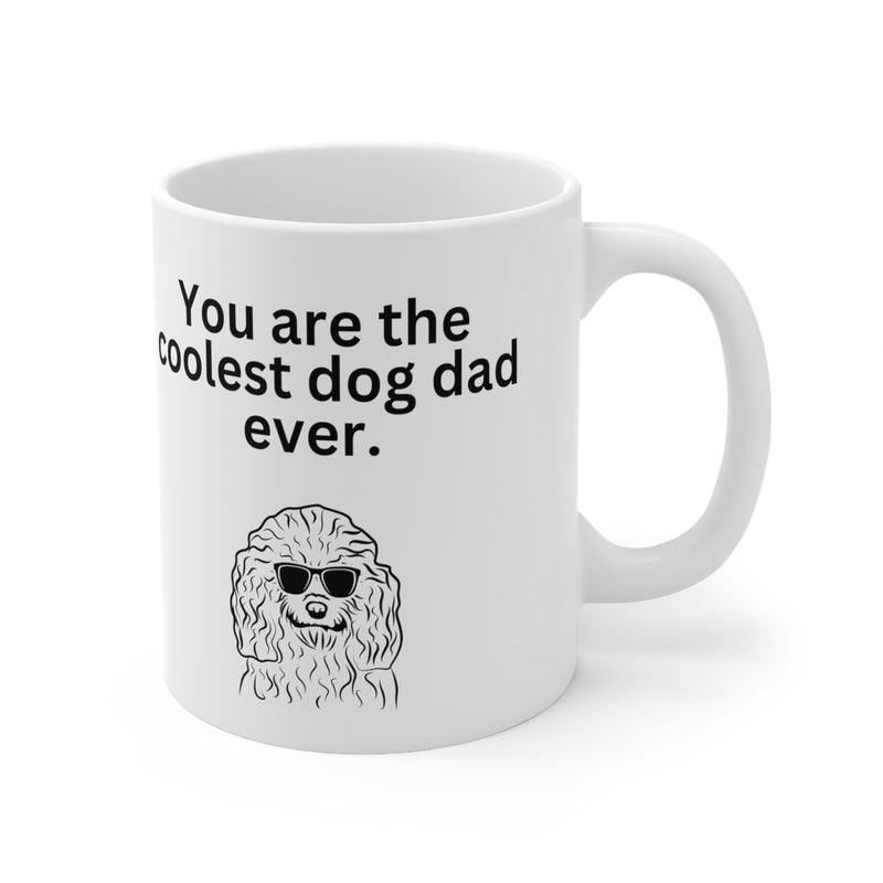 Coolest Dog Dad Mug 11oz - Carbone&