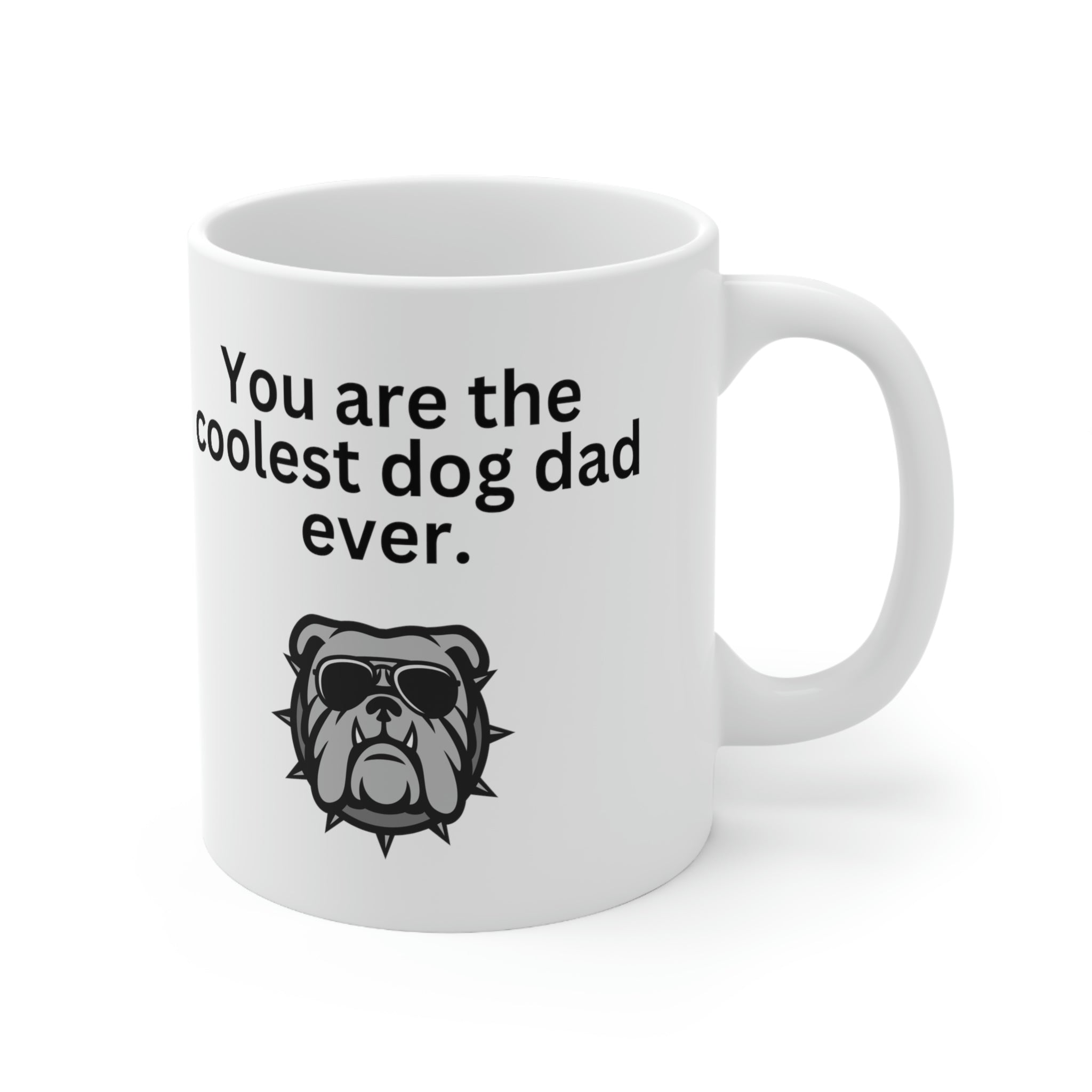 Coolest Dog Dad Mug 11oz - Carbone's Marketplace