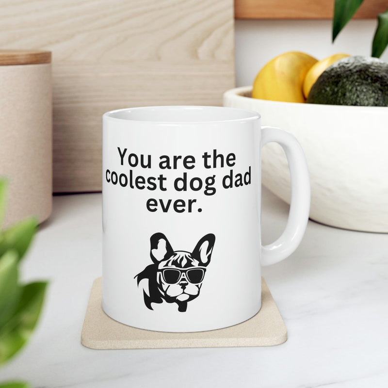 Coolest Dog Dad Mug 11oz - Carbone&