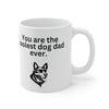 Coolest Dog Dad Mug 11oz - Carbone's Marketplace