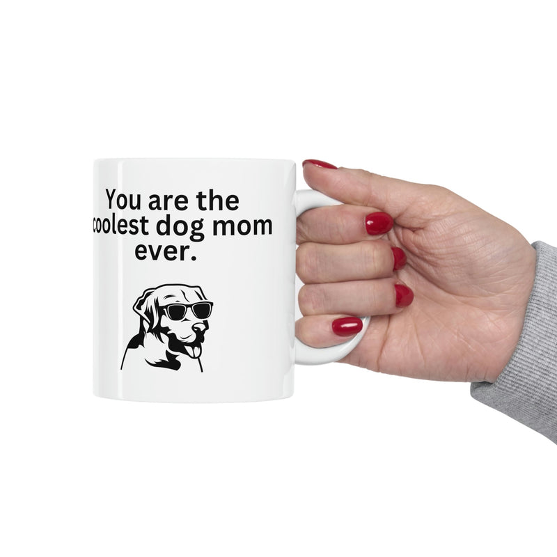 Coolest Dog Mom Mug 11oz - Carbone&