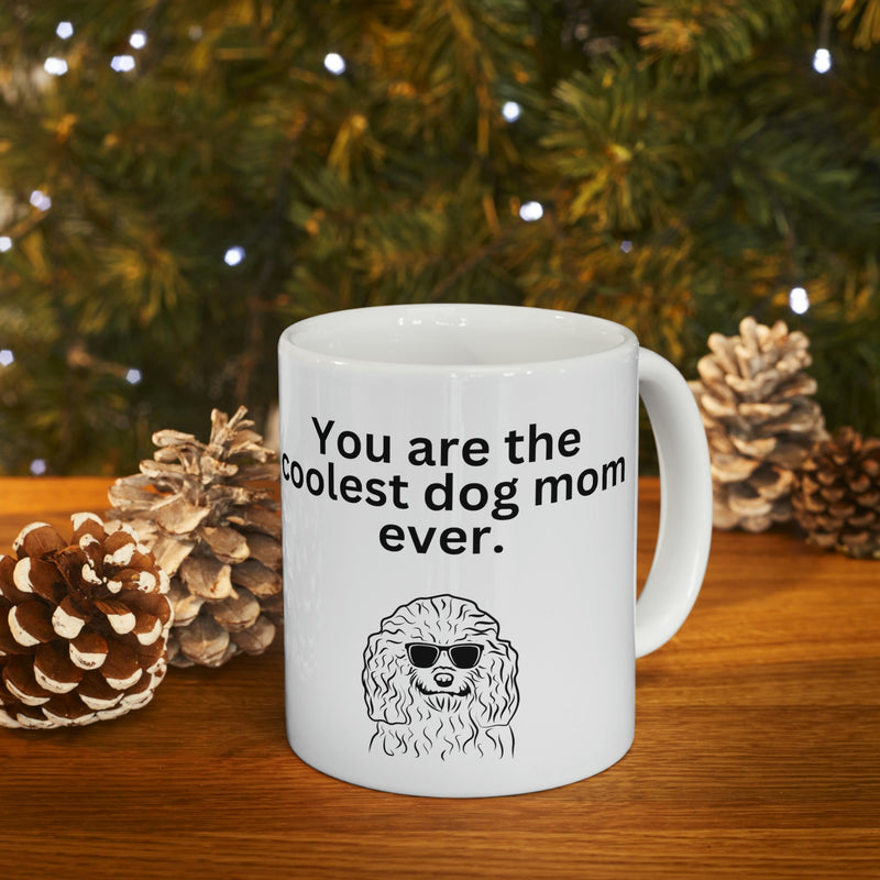 Coolest Dog Mom Mug 11oz - Carbone&