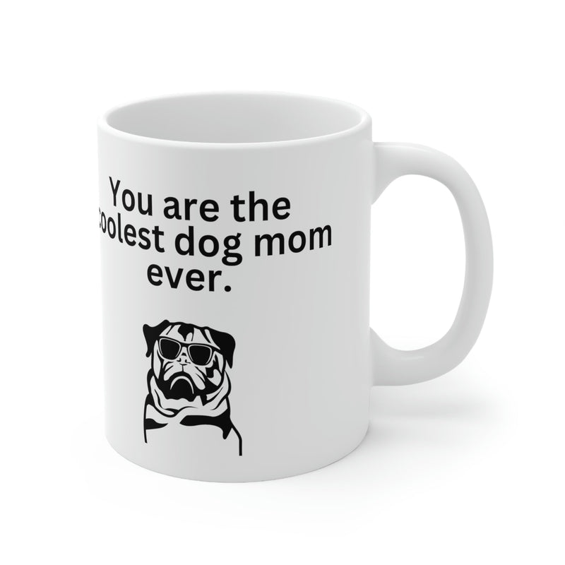 Coolest Dog Mom Mug 11oz - Carbone&