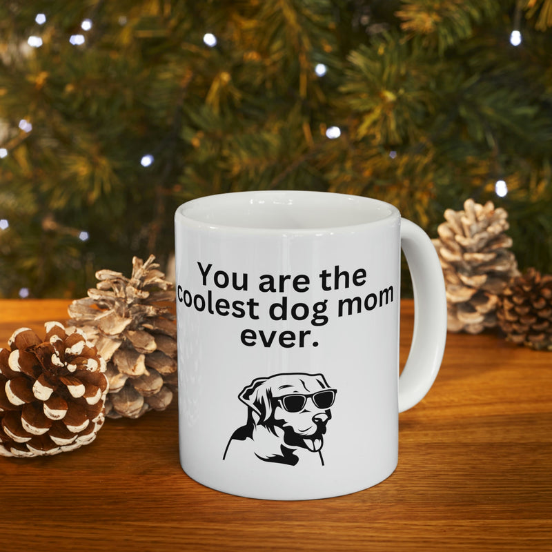 Coolest Dog Mom Mug 11oz - Carbone&