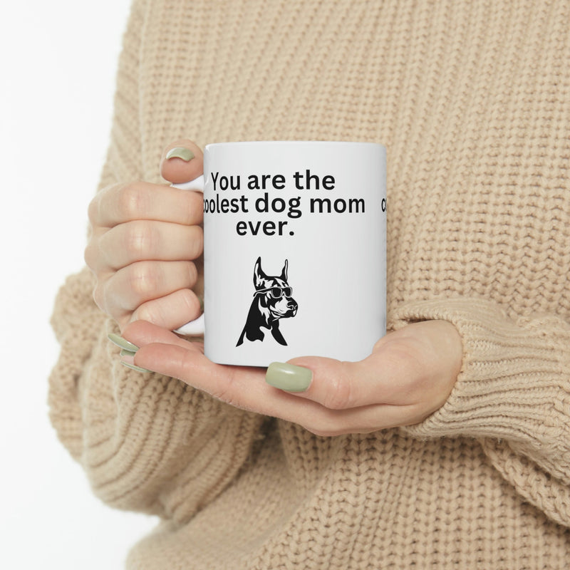 Coolest Dog Mom Mug 11oz - Carbone&