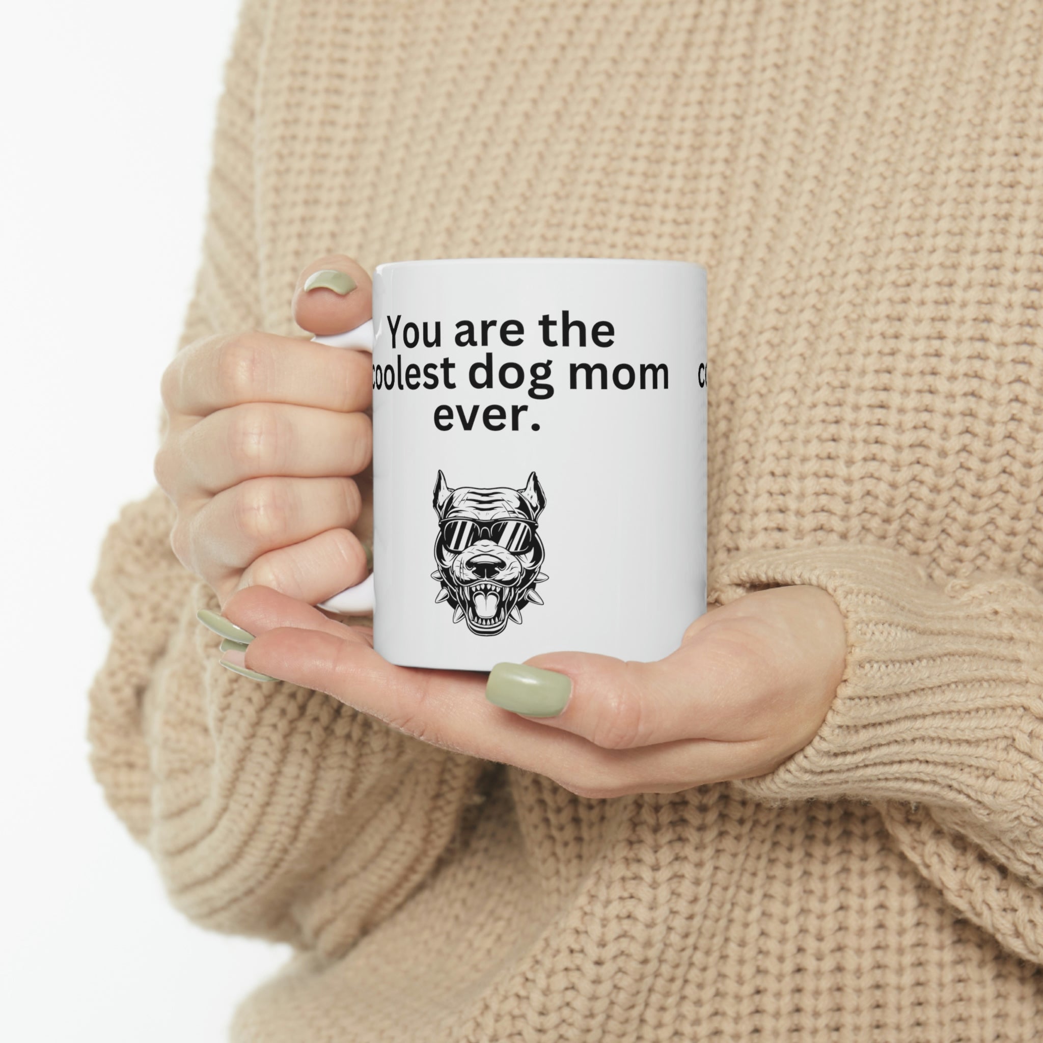 Coolest Dog Mom Mug 11oz - Carbone's Marketplace