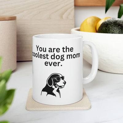 Coolest Dog Mom Mug 11oz - Carbone's Marketplace