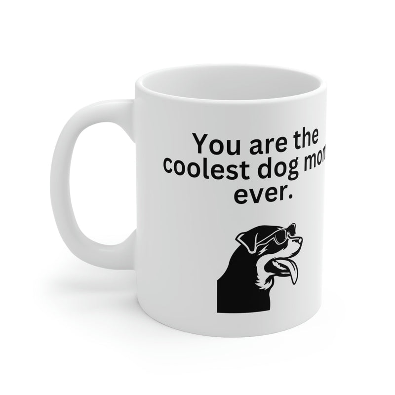 Coolest Dog Mom Mug 11oz - Carbone&