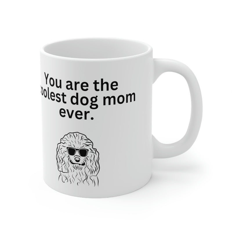 Coolest Dog Mom Mug 11oz - Carbone&