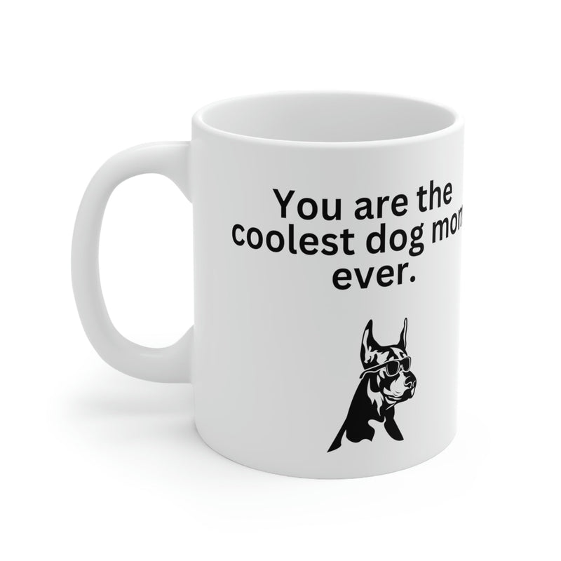 Coolest Dog Mom Mug 11oz - Carbone&