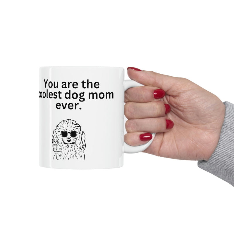 Coolest Dog Mom Mug 11oz - Carbone&