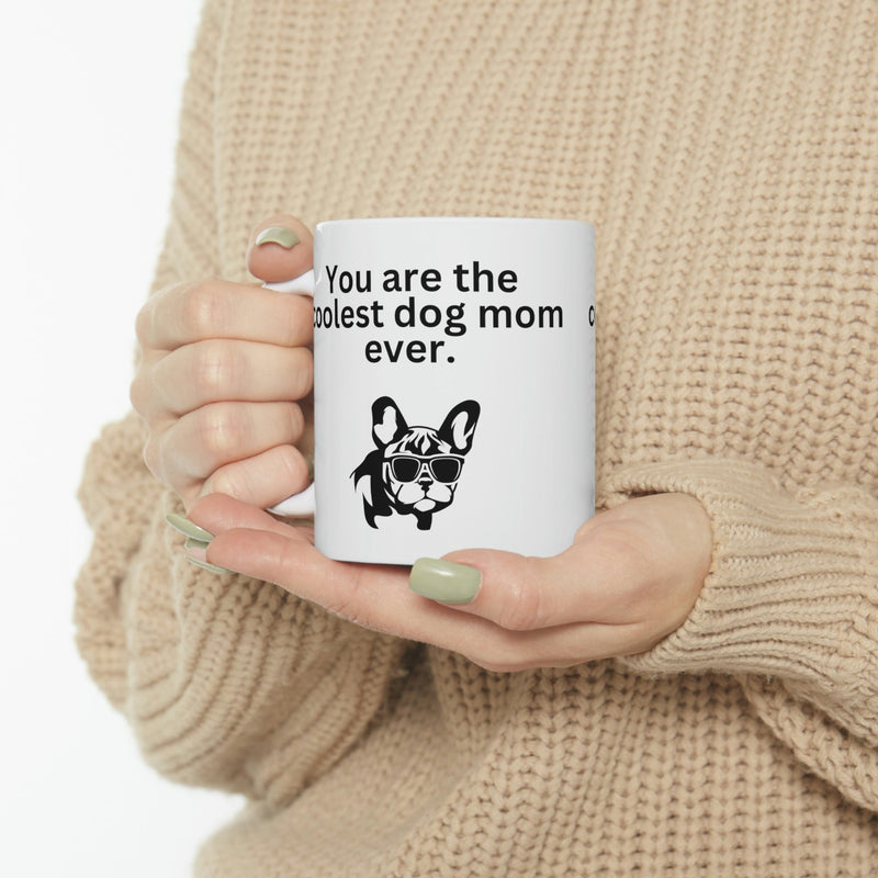 Coolest Dog Mom Mug 11oz - Carbone&