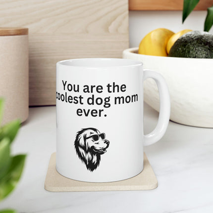 Coolest Dog Mom Mug 11oz - Carbone's Marketplace