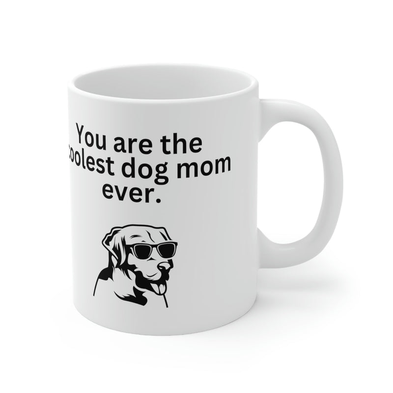 Coolest Dog Mom Mug 11oz - Carbone&