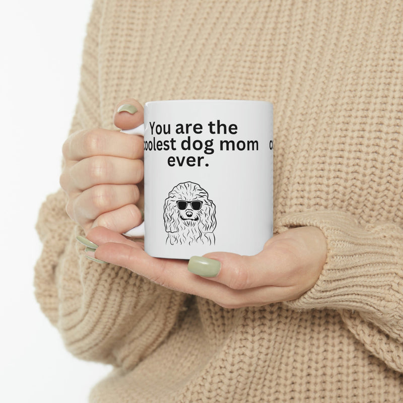 Coolest Dog Mom Mug 11oz - Carbone&