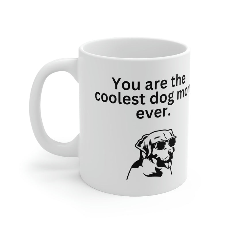 Coolest Dog Mom Mug 11oz - Carbone&