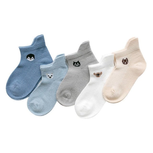 Cotton Mesh Cute Baby Socks - Carbone&