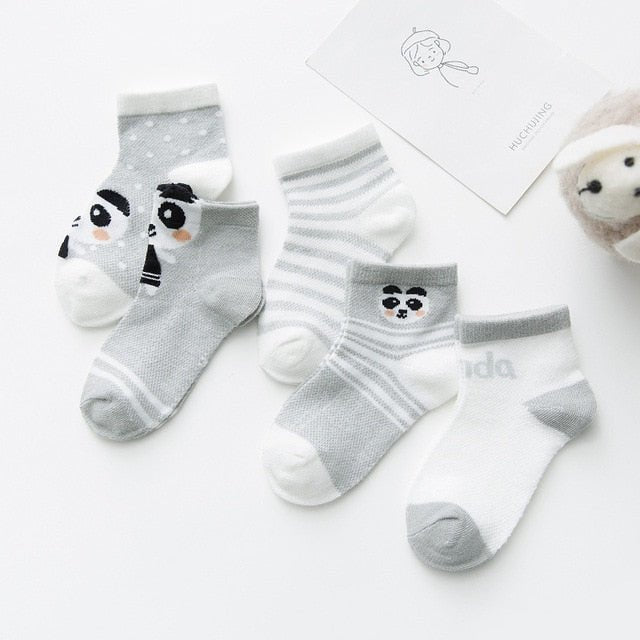 Cotton Mesh Cute Baby Socks - Carbone&