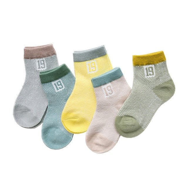 Cotton Mesh Cute Baby Socks - Carbone&