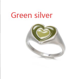 Creative Love Heart Ring - Carbone&