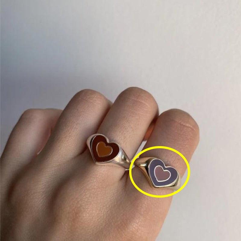 Creative Love Heart Ring - Carbone's Marketplace