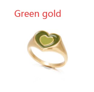 Creative Love Heart Ring - Carbone&